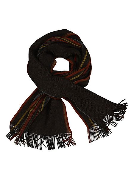 Engbers Strickschal Herren Strickschlal mit Fransen, Mehrfarbig günstig online kaufen