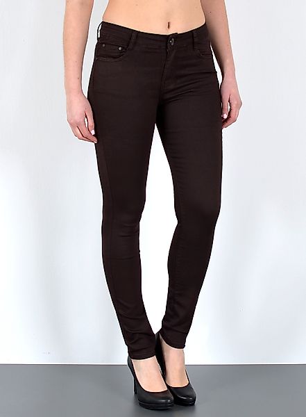 ESRA Stoffhose Damen High Waist Skinny günstig online kaufen