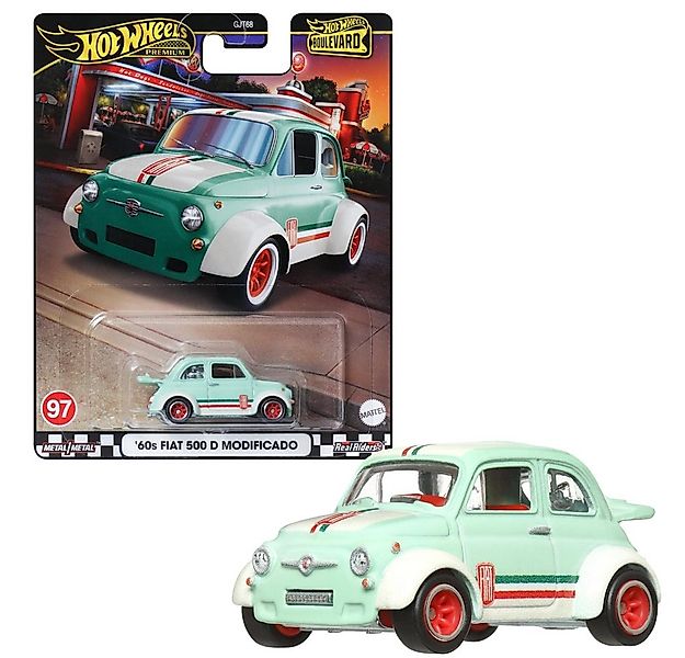 Hot Wheels Spielzeug-Rennwagen Fiat 500 D Modificado 1960 HRT65 Hot Wheels günstig online kaufen