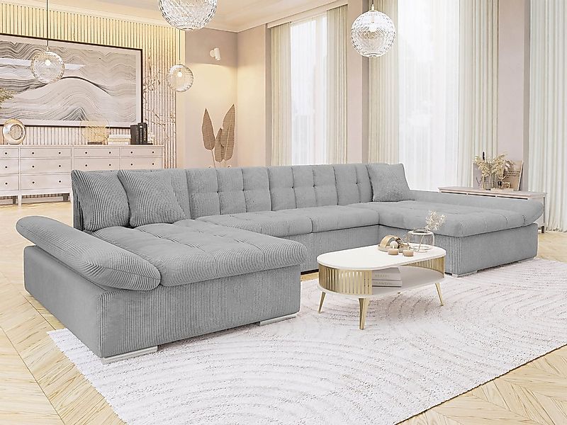 MIRJAN24 Wohnlandschaft Alia Cord, mit zwei Bettkästen und Schlaffunktion, günstig online kaufen