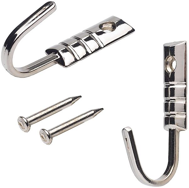 Liedeco Zierhaken, Gardinen, Vorhänge, (Set, 2-St), günstig online kaufen