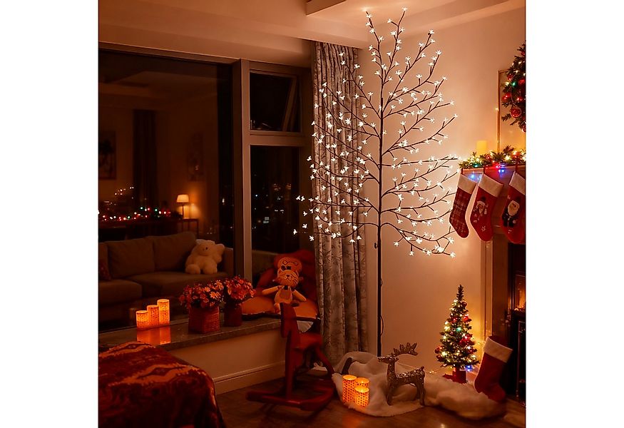 CCLIFE LED Baum Led Lichterbaum Indoor Weihnachtsbaum, Kirschblütenbaum Lic günstig online kaufen
