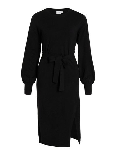 Vila Strickkleid RICKY (1-tlg) Drapiert/gerafft günstig online kaufen