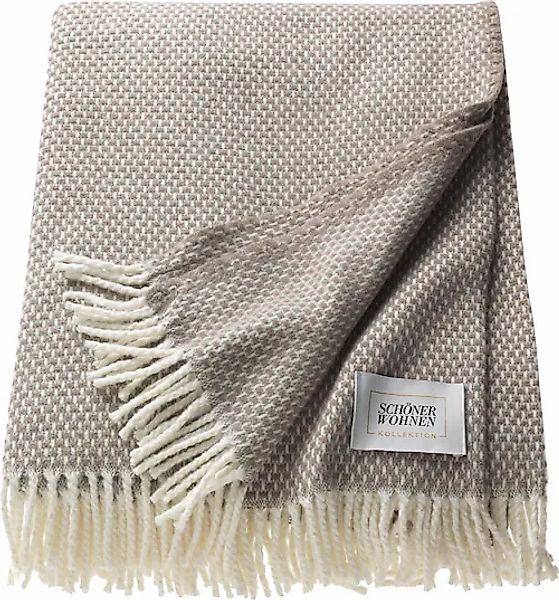 Wohndecke Zen, SCHÖNER WOHNEN-Kollektion, mit Fransen, günstig online kaufen