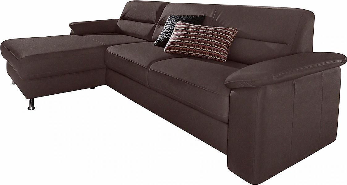 sit&more Ecksofa "Ascara L-Form" inklusive Boxspring/Federkern-Polsterung, günstig online kaufen