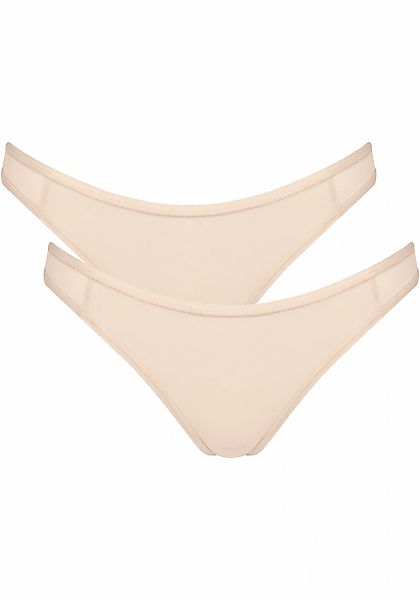 sloggi Tanga "Soft ADAPT Tiny Tanga", (2er-Pack), flache Abschlüsse, elasti günstig online kaufen