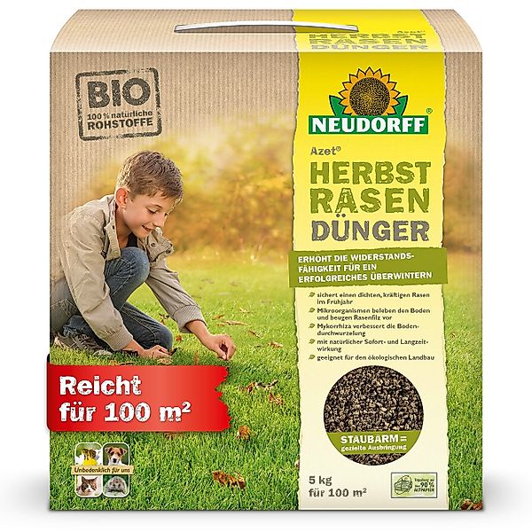 Neudorff Rasendünger Bio - Azet HerbstRasenDünger günstig online kaufen