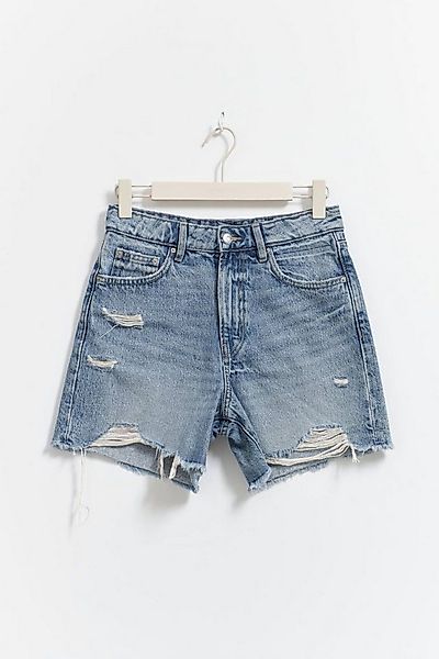 Gina Tricot Shorts - Jeansshorts - kurze Hose - Distressed high denim short günstig online kaufen