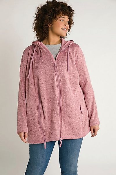 Ulla Popken Sweatjacke Bellieva-Sweatjacke herausnehmbarer Einsatz Schwange günstig online kaufen