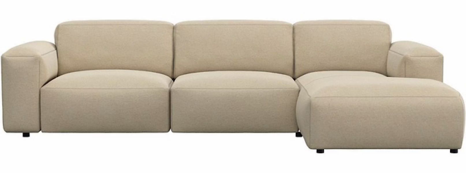 FLEXLUX Ecksofa »Lucera bequem und komfortabel durch hochwertigen Sitzaufba günstig online kaufen