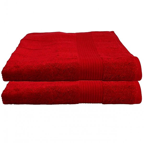 Julie Julsen Badetuch 2-Badetuch-Bordeaux-Badetuch 100 x günstig online kaufen