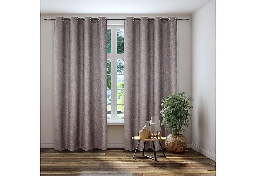 Kutti Vorhang Dimout (1 St), Ösen, verdunkelnd, Verdunkelung, Thermo, isoli günstig online kaufen