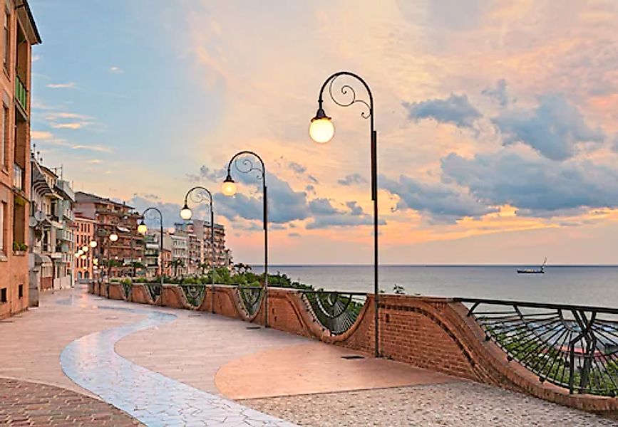 Papermoon Fototapete »Seafront in Ortona, Abruzzo« günstig online kaufen