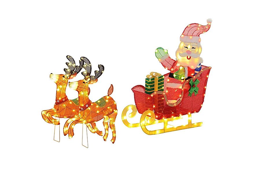 Outsunny Stehlampe 246er LED, in warmweiß, Stahlrahmen, für Indoor, Outdoor günstig online kaufen