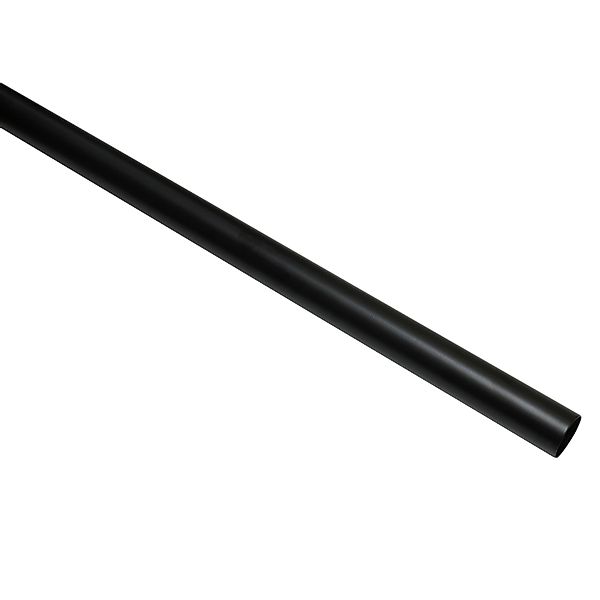 Gardinia Gardinenstange Denver Ø 25 mm 240 cm Schwarz Matt günstig online kaufen
