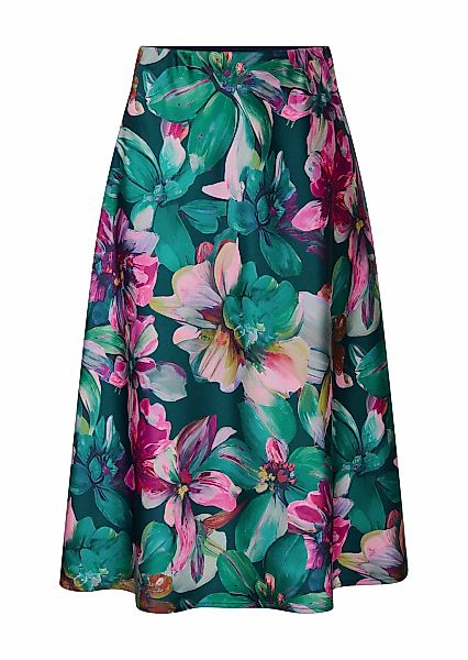 GOLDNER Schlupfrock "Eleganter A-Linienrock, floraler Print" günstig online kaufen