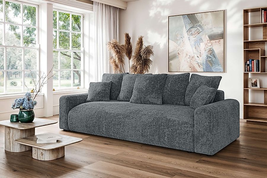 Home affaire Big-Sofa "LAKESIDE klein 3-Sitzer Schlafsofa mit Bettkasten, B günstig online kaufen