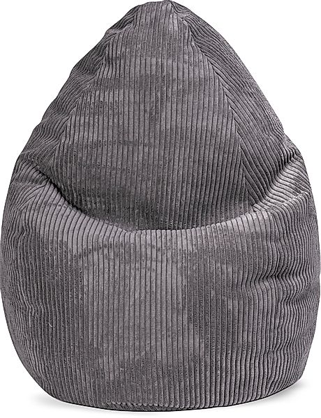 Sitting Point Sitzsack BeanBag Shara 220 l Anthrazit günstig online kaufen