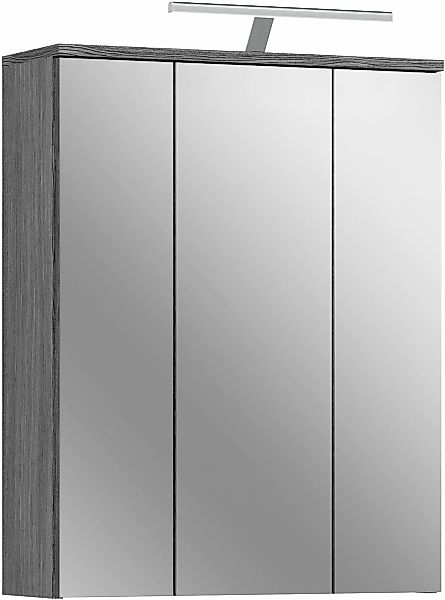 welltime Badezimmerspiegelschrank "Lucca, Breite 60cm, inkl. LED Beleuchtun günstig online kaufen