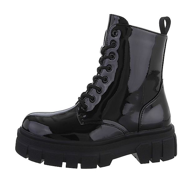 Ital-Design Damen Schnürschuhe Freizeit Schnürstiefelette (80951346) günstig online kaufen