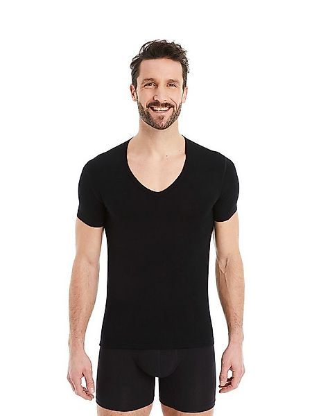 FINN Design Unterhemd Business Unterziehshirt Herren Kurzarm mit V-Ausschni günstig online kaufen