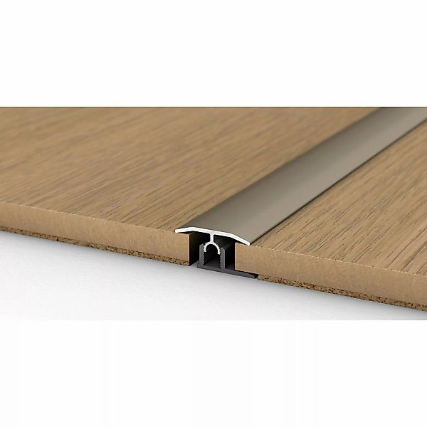 Übergangsprofil zum Klicken Edelstahl matt 900 mm x 34 mm günstig online kaufen