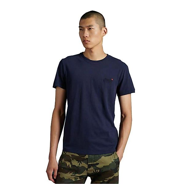 Superdry Orange Label Vintage Embroidered Kurzarm T-shirt XS Rich Navy günstig online kaufen