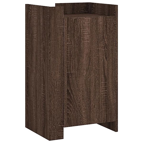 vidaXL Sideboard Braun Eichen-Optik 45x35x75 cm Holzwerkstoff 848401 günstig online kaufen