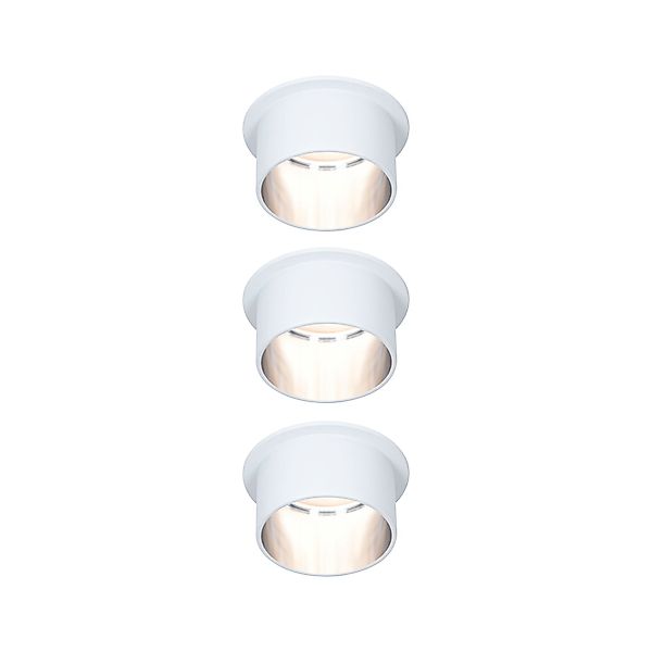 Paulmann "LED Einbauleuchte 3-Step-Dim Gil Coin Basisset IP44 rund 68mm Coi günstig online kaufen