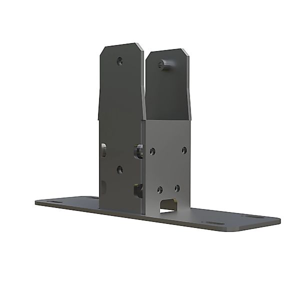 Hepa Solar Standfuß für PV-Zaun Stahl Schwarz günstig online kaufen