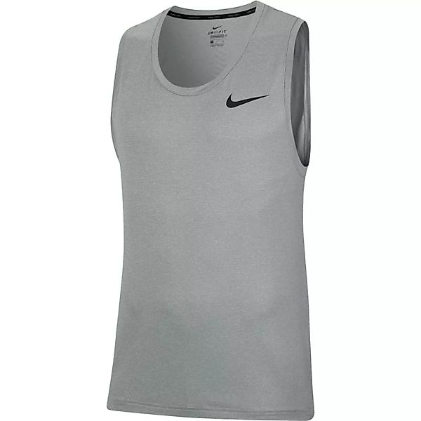 Nike Pro Hyper Dry Ärmelloses T-shirt L Lt Smoke Grey / Heather / Black günstig online kaufen