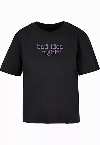 Miss Tee T-Shirt Miss Tee Bad Idea Tee (1-tlg) günstig online kaufen