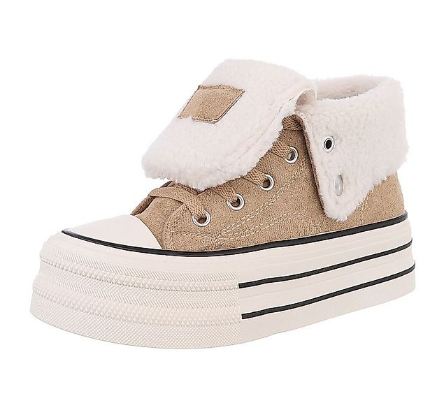 Ital-Design Trendy Freizeitschuh mit gefüttertem Knöchel und Komfort Sneake günstig online kaufen