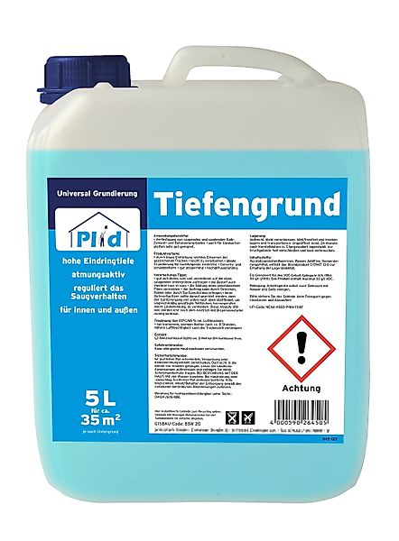 plid Grundierfarbe Tiefengrund Tapetengrundierung Grundierung Putzgrund günstig online kaufen