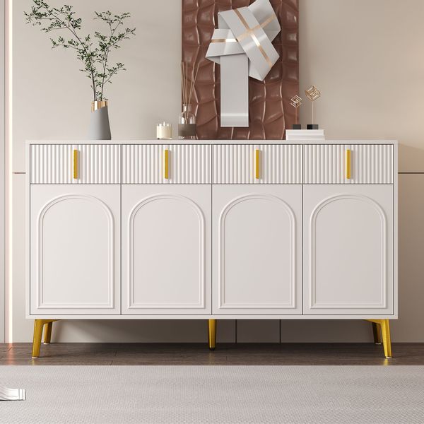 Merax Sideboard mit 4 Türen und günstig online kaufen