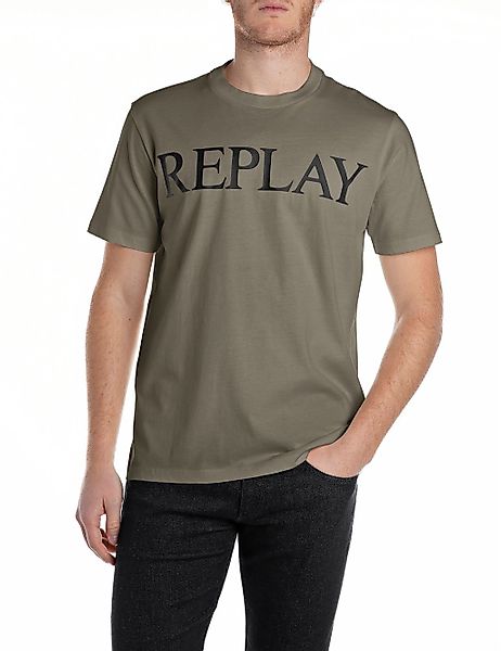 Replay T-Shirt mit Logo-Frontprint günstig online kaufen