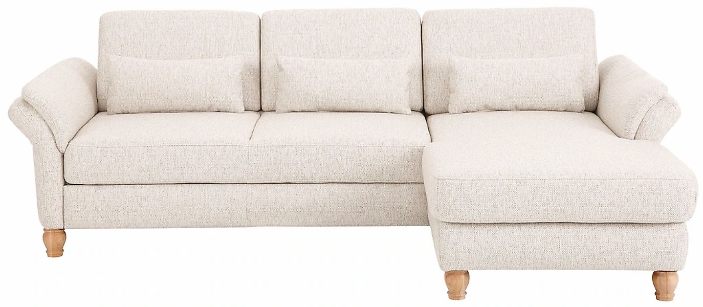 Home affaire Ecksofa »Palace L-Form« incl. Sitztiefenverstellung, wahlweise günstig online kaufen