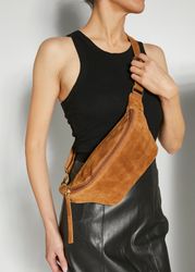 Elbsand Bauchtasche Umhängetasche, aus Leder, Brusttasche, günstig online kaufen