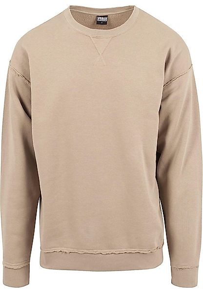 URBAN CLASSICS Rundhalspullover Urban Classics Herren Oversized Open Edge C günstig online kaufen
