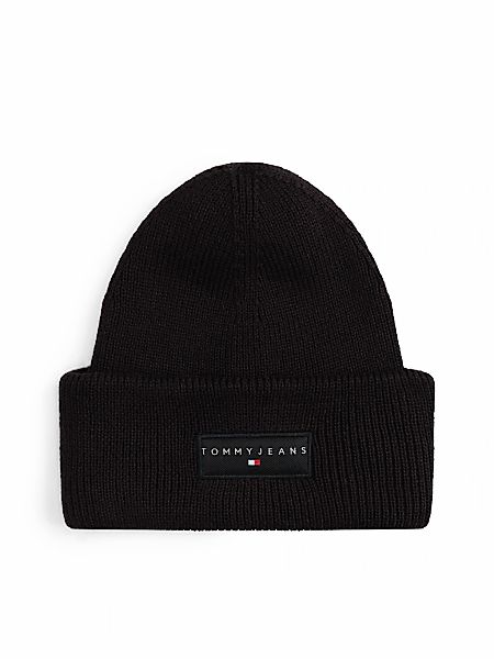 Tommy Jeans Beanie "TJM LINEAR", in Grobstrick, mit Umschlag günstig online kaufen