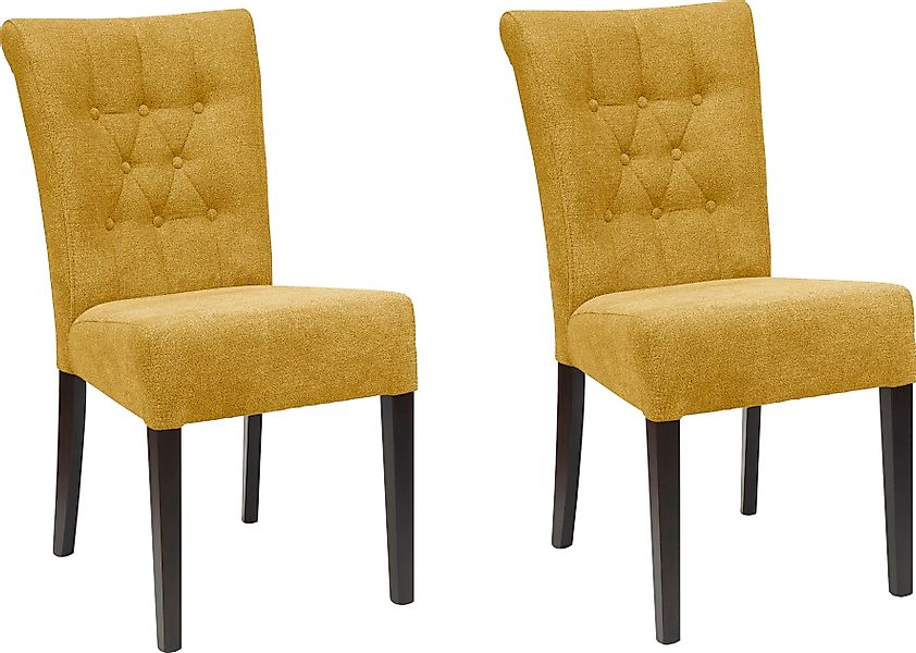 Home affaire Esszimmerstuhl »Queen BESTSELLER«, (Set), 4 St., Feinstruktur, günstig online kaufen
