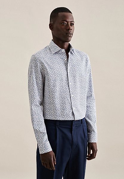 seidensticker Businesshemd "Slim" Slim 1/1 Kentkragen Floral günstig online kaufen