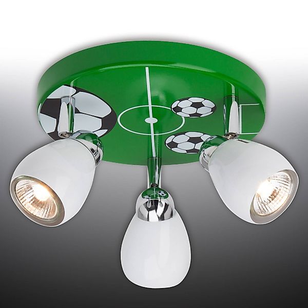 Brilliant LED Deckenstrahler »SOCCER«, 3 flammig, Leuchtmittel GU10   LED w günstig online kaufen
