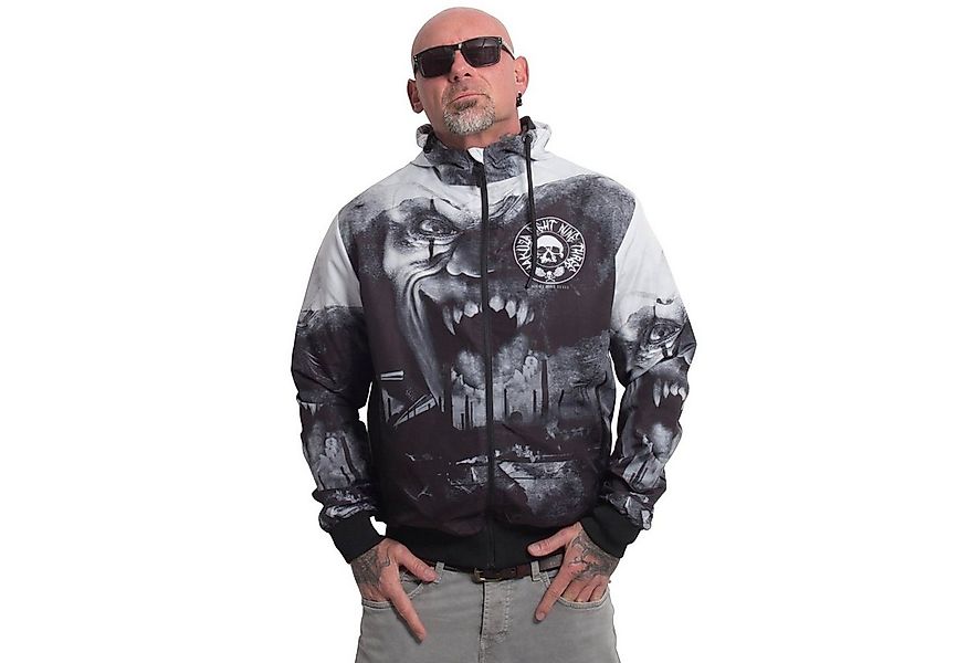 YAKUZA Windbreaker Horror Allover günstig online kaufen