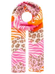 Zwillingsherz Modeschal "Leo Zebra Zickzack", mit günstig online kaufen