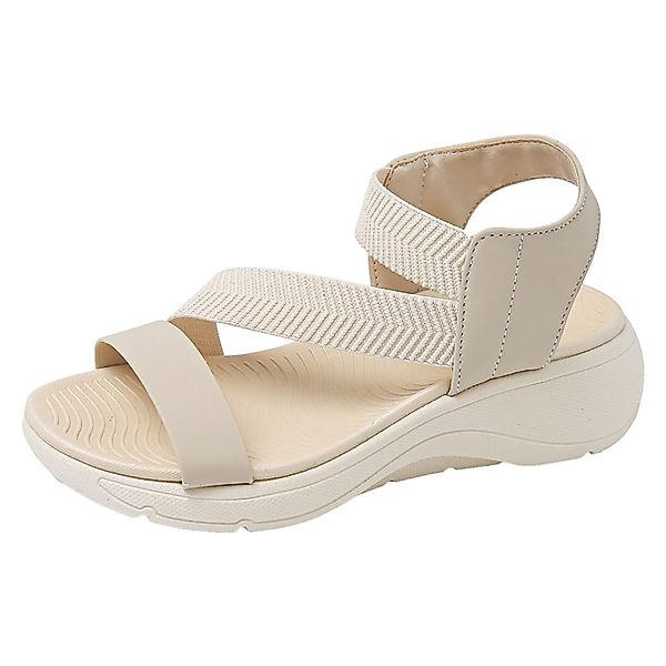 Refttenw Plateausandale für Damen,Strandschuhe,Sandaletten,Atmungsaktiv San günstig online kaufen
