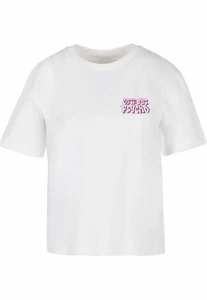 Miss Tee T-Shirt "Miss Tee Damen Cute But Psycho Tee" günstig online kaufen