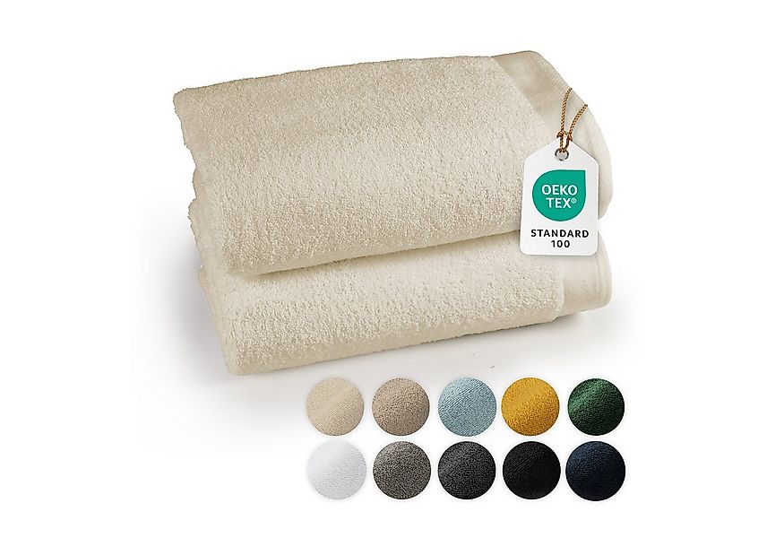 Blumtal Handtuch Premium 2-TLG. Saunatuch Set 80x200cm günstig online kaufen