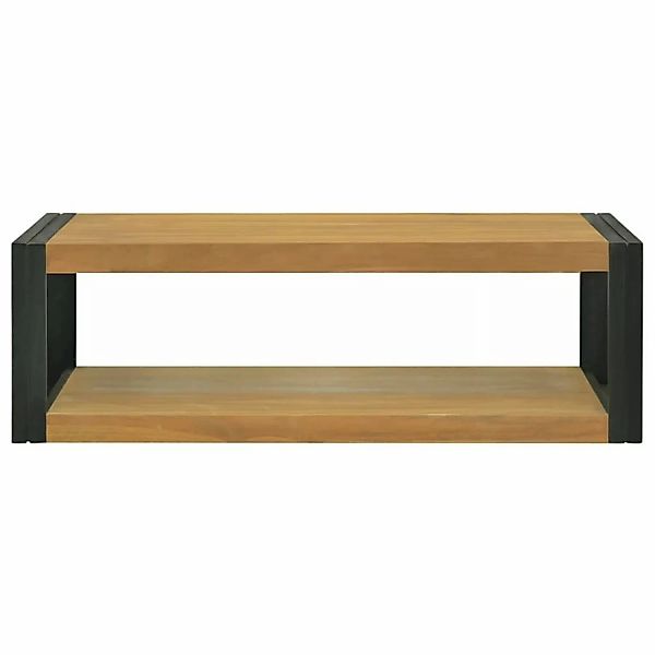 vidaXL Wand-Badregal 110x45x35 cm Massivholz Teak Modell 1 günstig online kaufen