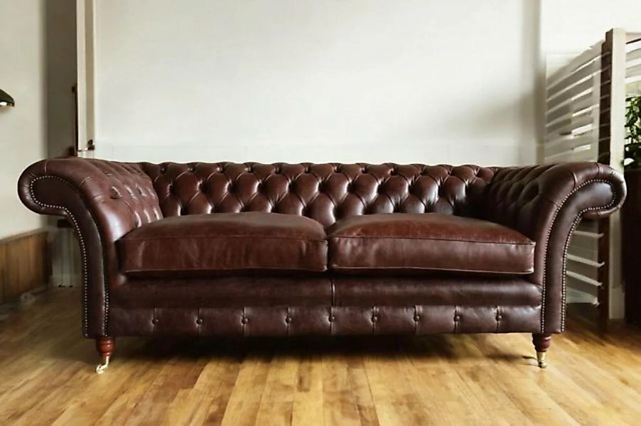 JVmoebel Chesterfield-Sofa Chesterfield Luxus Polster Sofa Couch Sitz Garni günstig online kaufen